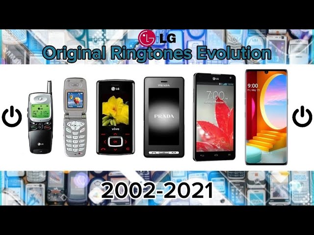 LG (Life's Good) Original Ringtones Evolution 2002-2021 #lg #lg_fanp #lgevolution #lgphones