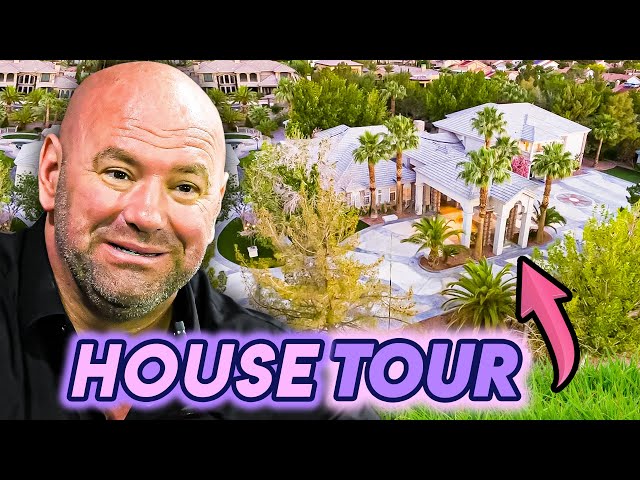 Dana White | House Tour | His Multimillion Dollar Las Vegas Mansions