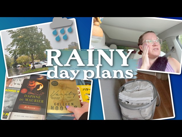 RAINY DAY RUINED MY PLANS | RAINY DAY CHORES & LAUNDRY ALL DAY | RAINY DAY ACTIVITIES