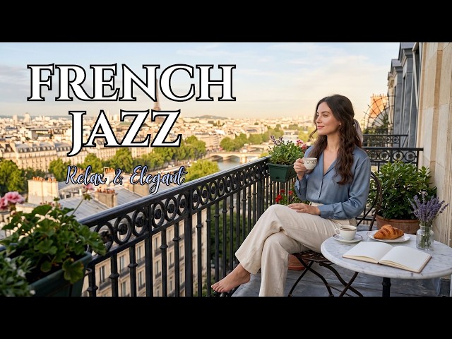 Soft Morning Jazz ☕ French Café Music for a Peaceful Morning
