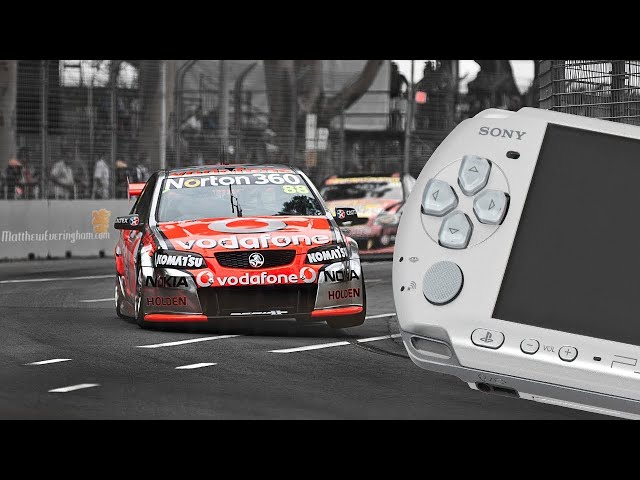 V8 Supercars on the PSP. Better than Gran Turismo ?