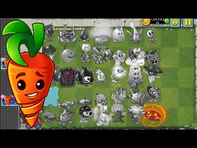 Pvz 2 Survival & Vasabreaker - All New Plants VS All Zombies