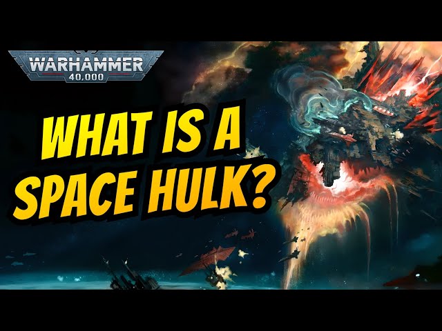 SPACE HULKS and GHOST SHIPS I Warhammer 40k Lore