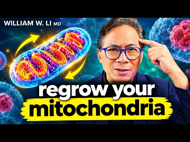 Scientists Discovered a Supplement That REGROWS Mitochondria & REVERSE AGING! I Dr. William Li