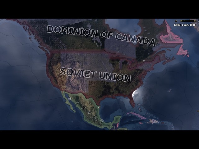 WHAT IF USSR ANNEXED USA IN WW2? / HOI4 TIMELAPSE