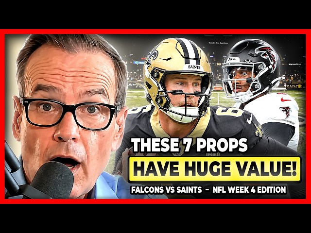 I Analyzed Every Falcons vs Saints Prop — Here’s 7 Props That I LOVE (as a Prop Betting Expert)