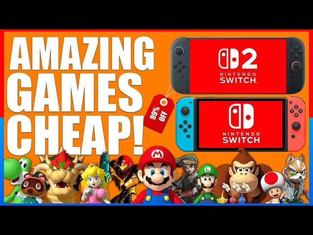 Don't Miss This AMAZING Nintendo Eshop Sale!