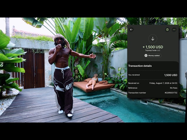 Topstep Paid For My Flight To Bali (Payout Withdrawal LIVE)