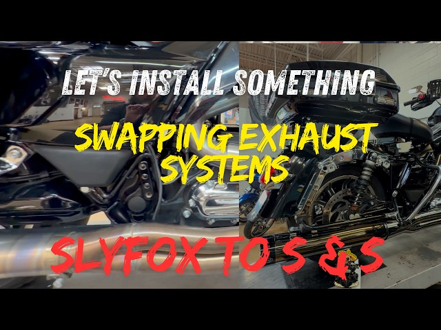 Harley M-8 Exhaust Swap: 2-into-1 Install & Sound Test