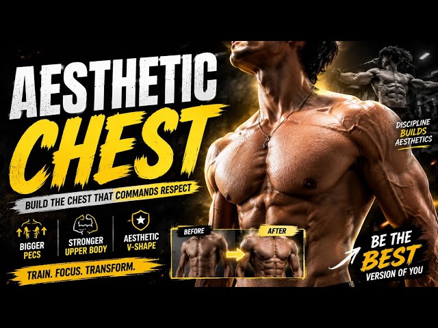 How To Build An Aesthetic Chest | The Ultimate Chest Training Guide |
