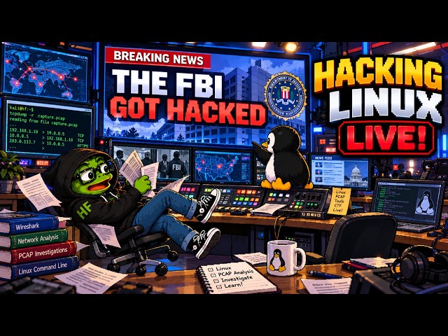 THE FBI GOT HACKED?! + Web Hacking, Python & Linux CTF
