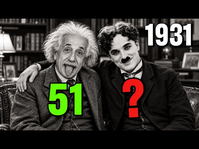 Albert Einstein & Charlie Chaplin Timeline (1879-1977) | When Genius Met Hollywood