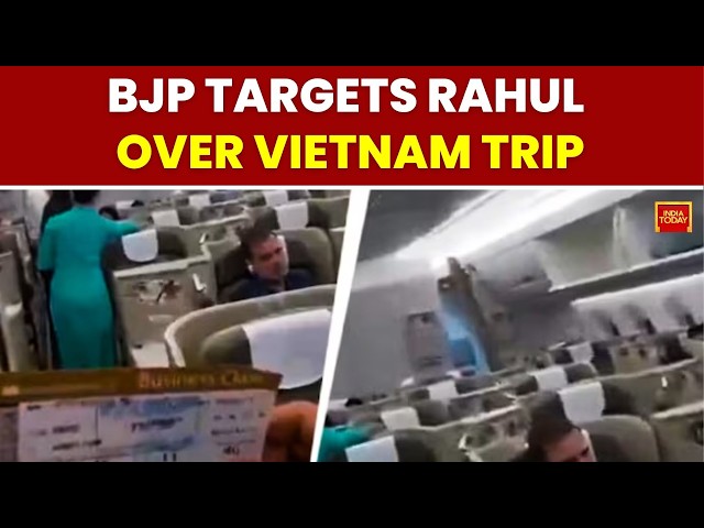 Rahul Gandhi’s Vietnam Trip Sparks BJP-Congress Political Showdown | PM Modi | India Today