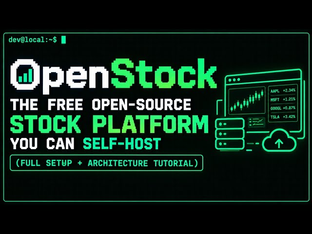 OpenStock: Free Open-Source Stock Platform You Can Self-Host (Setup + Architecture)
