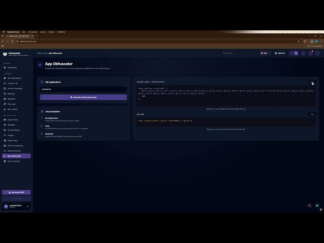 InfinityAuth SDK Setup & Integration Guide