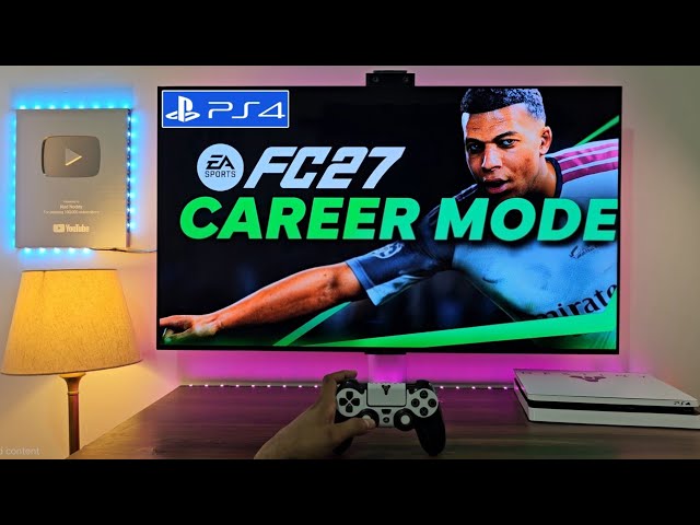 EA FC27 PS4 Player Career Mode Gameplay