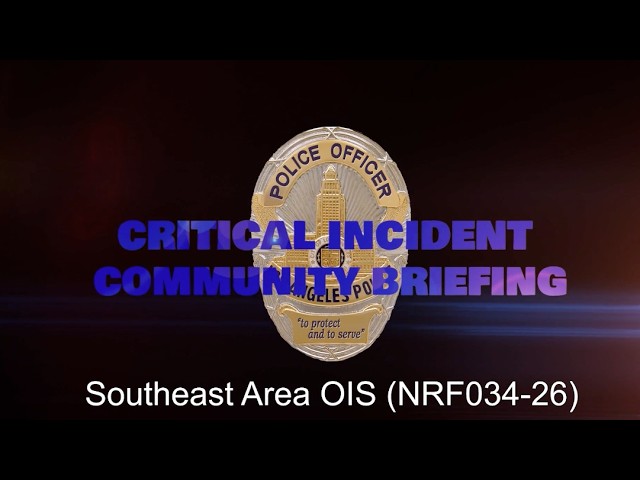 Southeast Area OIS 8/18/2026 (NRF034-26)