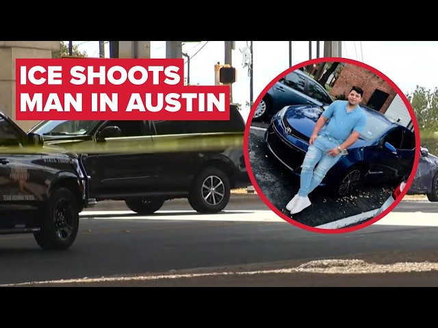 Protests break out after man shot by ICE in Austin