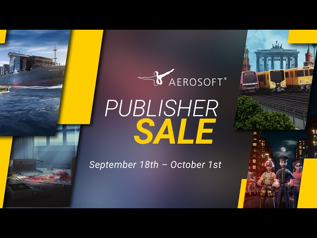 Aerosoft Steam Publisher Sale | Profit Now!