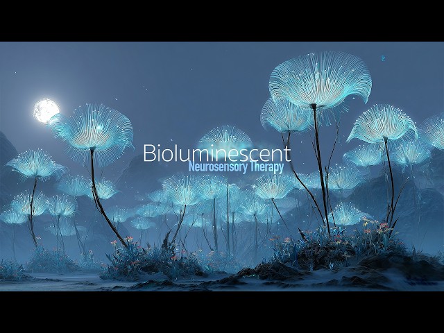 Calm an Overloaded Nervous System | Bioluminescent Sound Bath– Neurosensory Drone Therapy