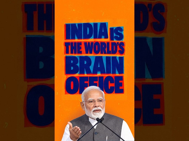 The World trusts India’s mind power, not just its manpower