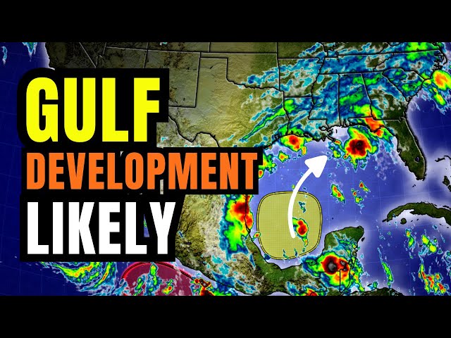 Tropical Development in the Gulf is MORE Likely...