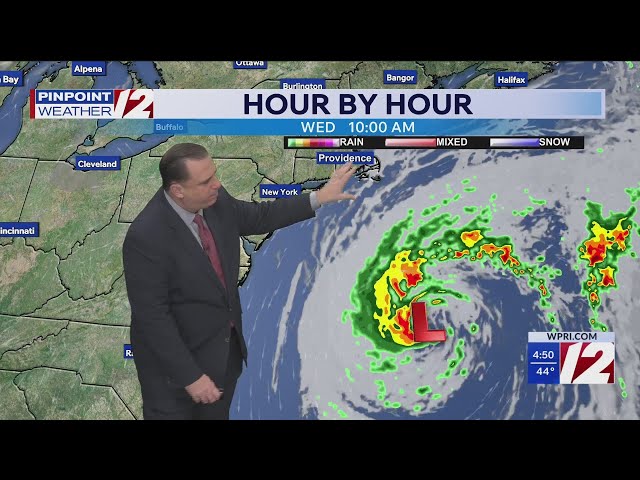 WPRI 12 Weather Forecast for 10/20/26:  Breezy and dry with sunshine today
