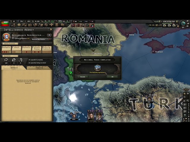 HOI 4: Bulgaria Befriends The Balkans