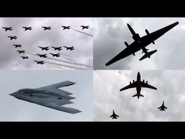 Rarely Seen Aircraft Flying at RIAT 2017