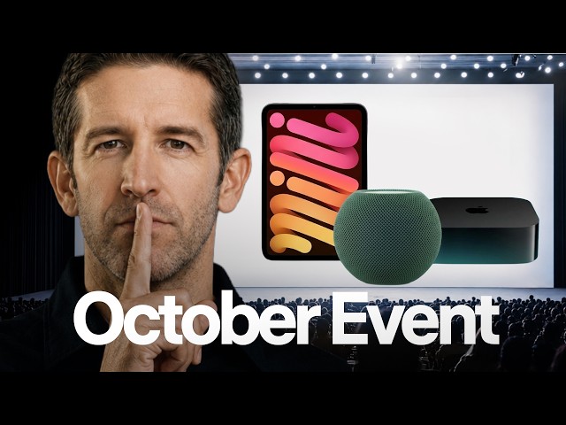 Apple’s October Event: OLED iPad mini, New Apple TV & More?