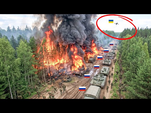 Ukraine Drone STRIKE Behind Russia's Siege Lines — Then Kamikaze Robots Blew It Up