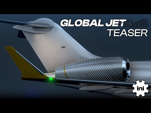 iniBuilds Global Jet - Teaser | Microsoft Flight Simulator