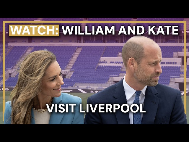LIVE: Prince William and Princess Catherine Visit Liverpool