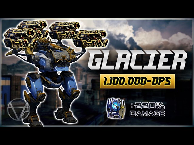 1,100,000 DPS 4X Ultimate GLACIER – Mk3 Gameplay | War Robots