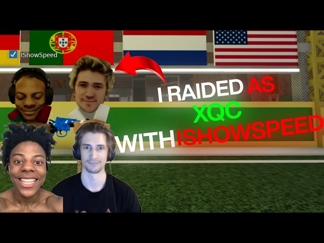I Raided As XQC With IShowSpeed on Da Hood (ft. @AlphaSavage )