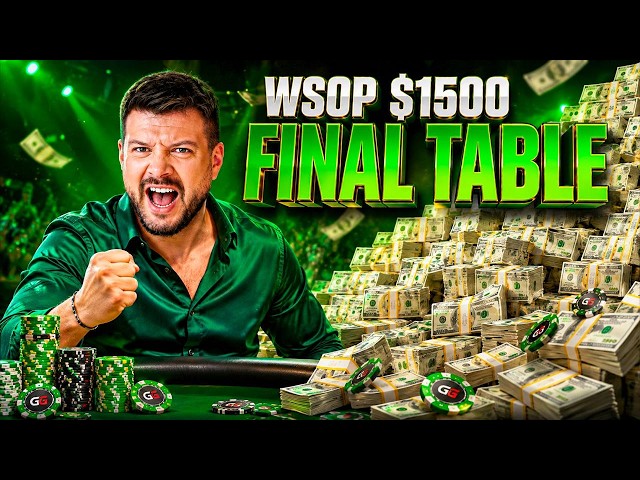 $1500 WSOP Sunday Giant HR Final Table!