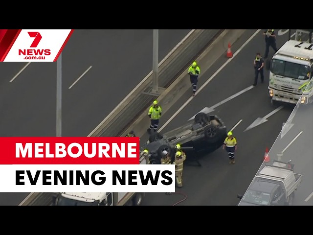Bolte Bridge chaos, West Gate Freeway car fire, Pascoe Vale murder investigation | 7NEWS