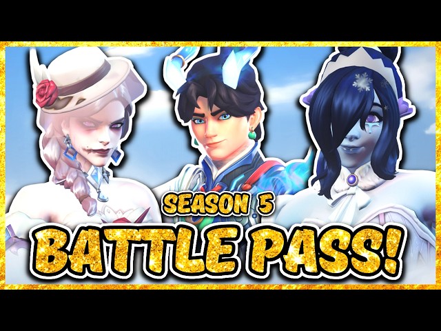 Overwatch Season 5 BATTLE PASS Skins And Items
