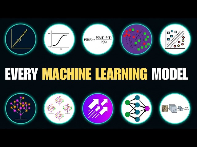 All Machine Learning Models Explained in 25 Minutes