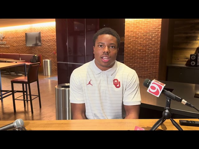 Oklahoma Football: RB Jonathan Hatton Jr. interview
