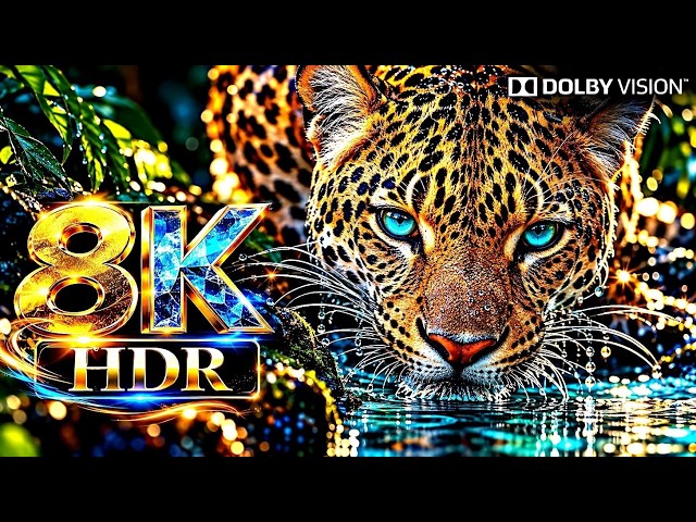 Stunning 8K HDR Nature & Beautiful Marine Wildlife 60fps Ultra HD Video Display