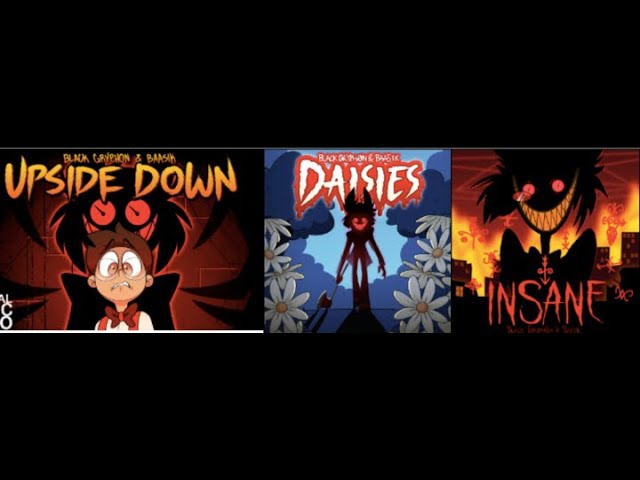 Alastor Past In Order (Hazbin Hotel) Upside Down, Daisies, Insane (By Black Gryph0n)