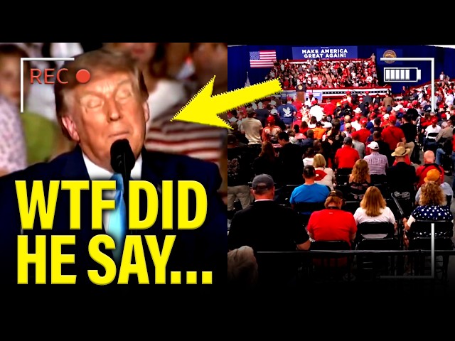 Trump FALLS APART in Nebraska…