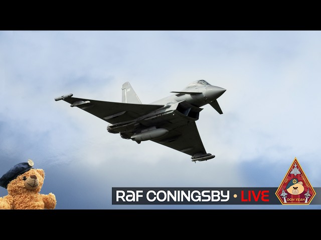 LIVE EUROFIGHTER TYPHOON FGR4 ACTION BOMBER COUNTY • QRA STATION RAF CONINGSBY 22.10.26