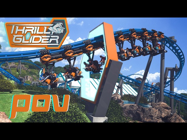 Thrill Glider  POV • Coming to Six Flags Magic Mountain in 2027!