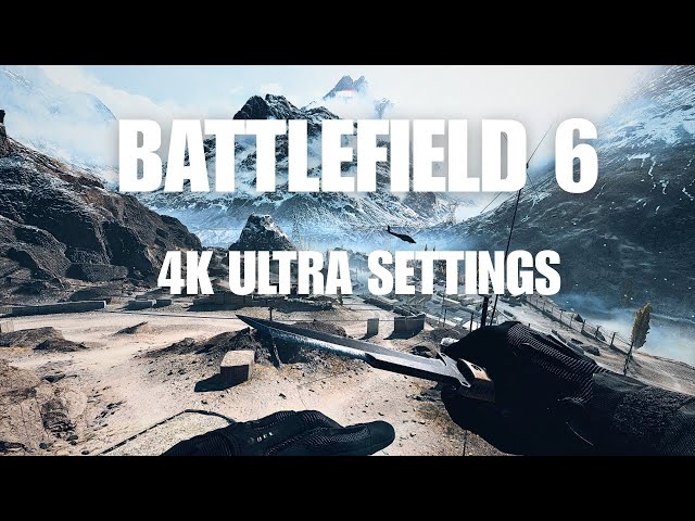Battlefield 6 PC 4K ULTRA SETTINGS RTX 4080 SUPER i7 14700k