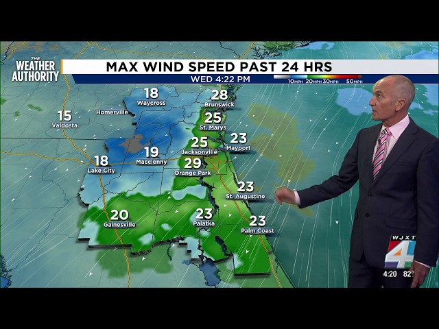 Atlantic blast brings heavy rain and coastal flood threats