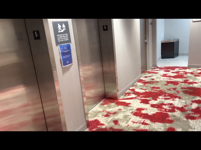 White Otis Gen2 Elevators @ Hilton Garden Inn West of Lansing, MI