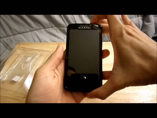 ALCATEL One Touch Evolve unboxing (T-mobile)