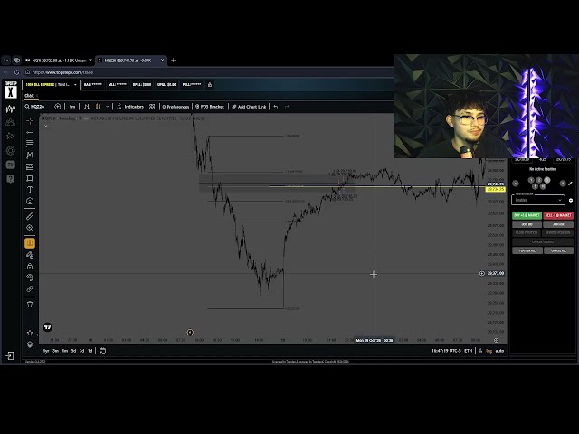 trade recap, 100k topstep xfa 10/19/26